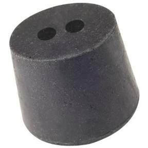 Rubber Stopper Two Holes product photo