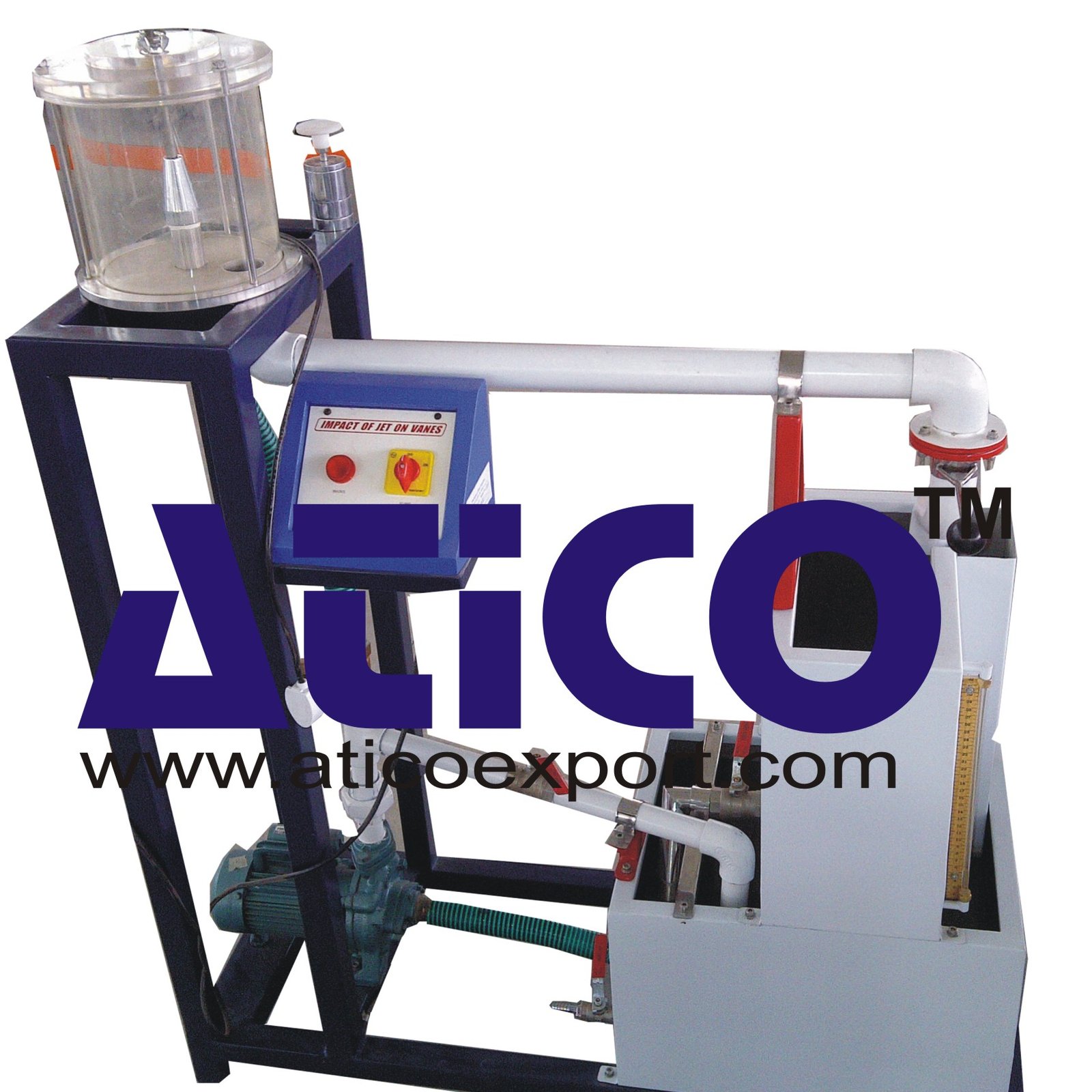 Impact of Jet Vanes Apparatus