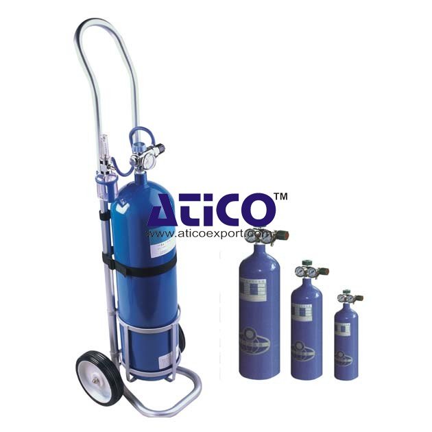 Oxygen Cylinder Trolley