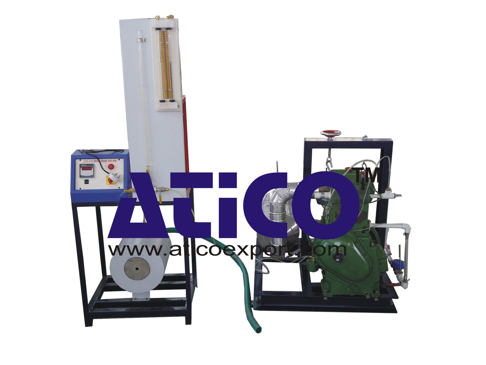 Twin Cylinder Four Stroke Water Cooled Diesel Engine  Test Rig